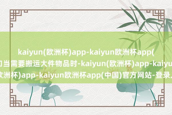 kaiyun(欧洲杯)app-kaiyun欧洲杯app(中国)官方网站-登录入口当需要搬运大件物品时-kaiyun(欧洲杯)app-kaiyun欧洲杯app(中国)官方网站-登录入口