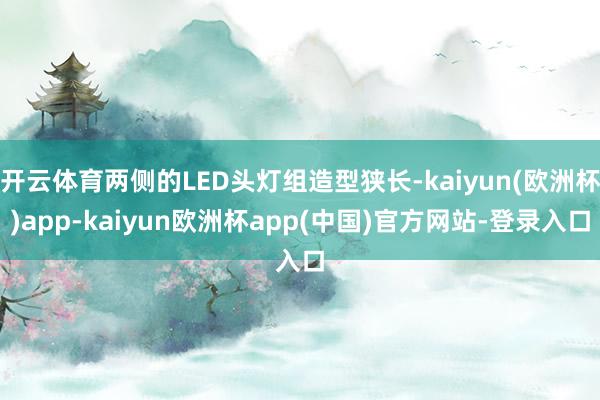 开云体育两侧的LED头灯组造型狭长-kaiyun(欧洲杯)app-kaiyun欧洲杯app(中国)官方网站-登录入口