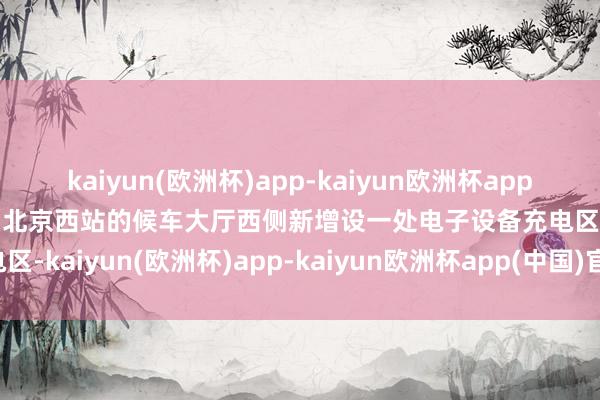 kaiyun(欧洲杯)app-kaiyun欧洲杯app(中国)官方网站-登录入口北京西站的候车大厅西侧新增设一处电子设备充电区-kaiyun(欧洲杯)app-kaiyun欧洲杯app(中国)官方网站-登录入口
