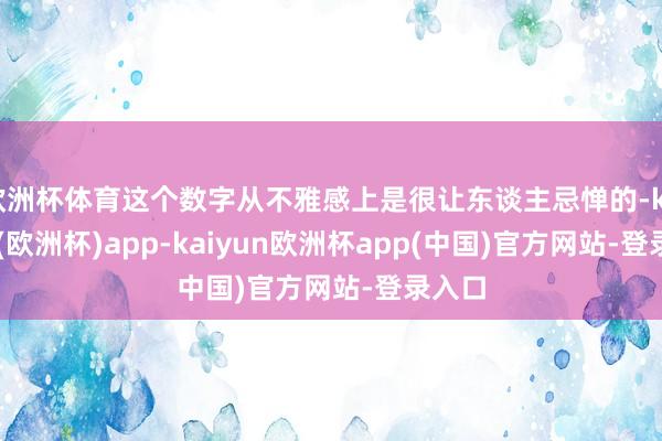 欧洲杯体育这个数字从不雅感上是很让东谈主忌惮的-kaiyun(欧洲杯)app-kaiyun欧洲杯app(中国)官方网站-登录入口