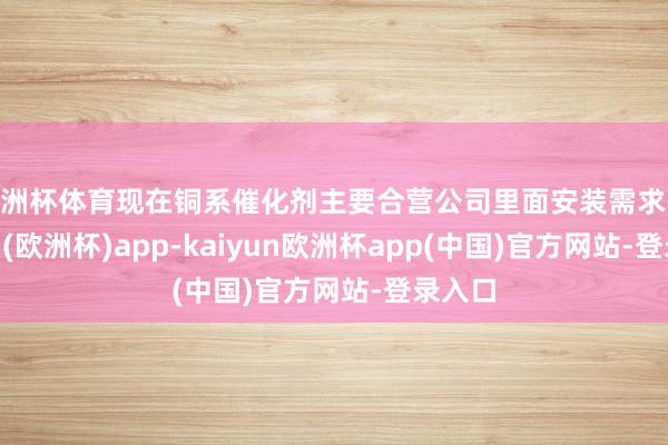 欧洲杯体育现在铜系催化剂主要合营公司里面安装需求-kaiyun(欧洲杯)app-kaiyun欧洲杯app(中国)官方网站-登录入口